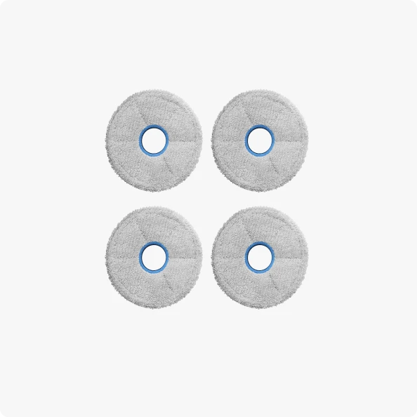 Almohadilla de mopa térmica x4  (2 preinstaladas)